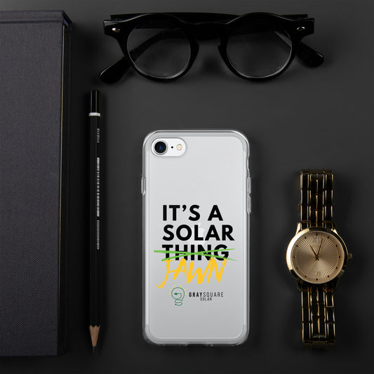 It's A Solar Thing/Jawn - Clear Case for iPhone®